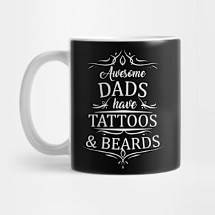 Dads Tattoos Beards Mug